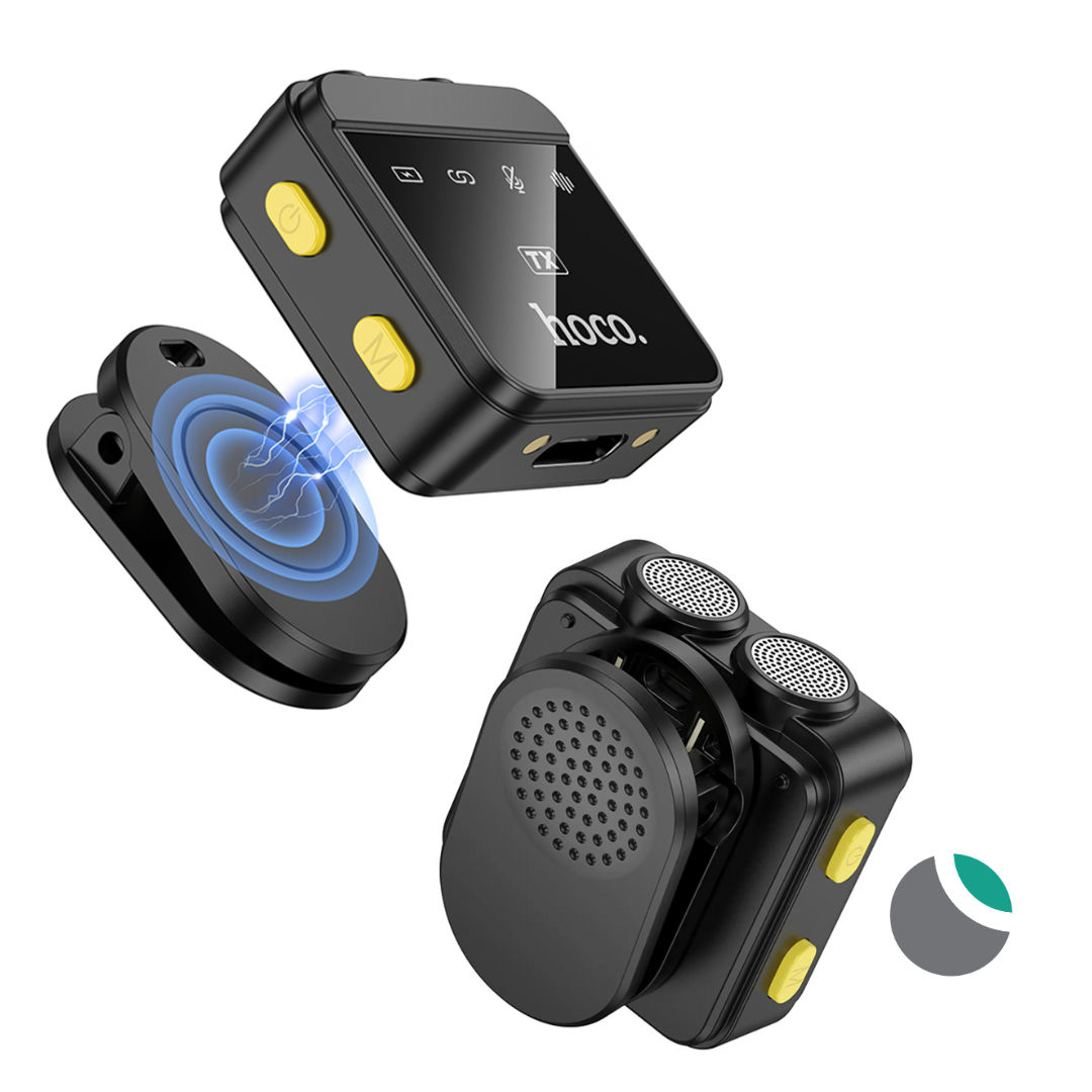 Microfono Dual Hoco Inalámbrico para Iphone