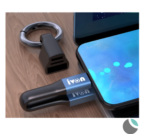 Cable USB a Lightning Llavero
