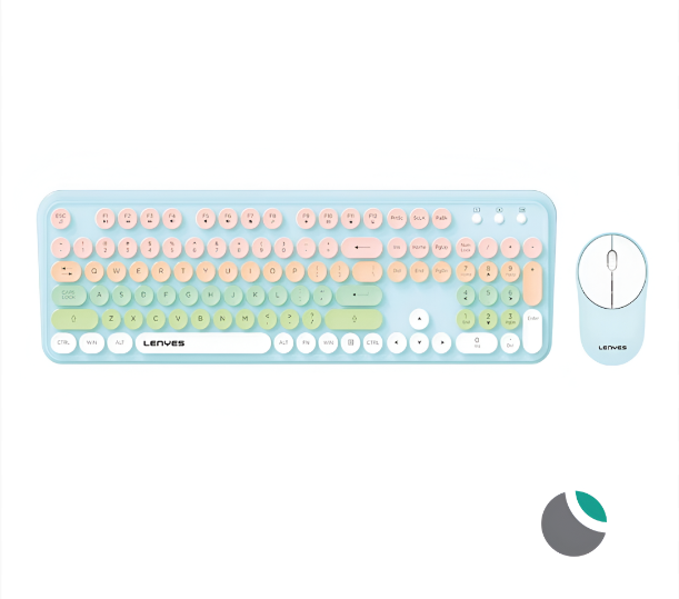Set Teclado y Mouse Inalámbrico Lenyes
