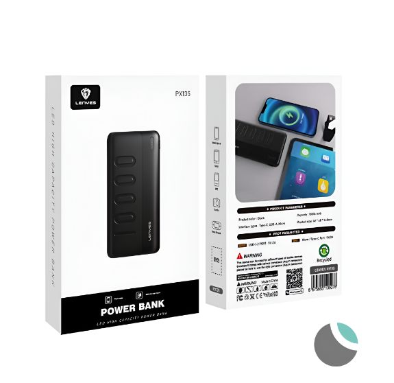 Power Bank 10.000mAh Lenyes