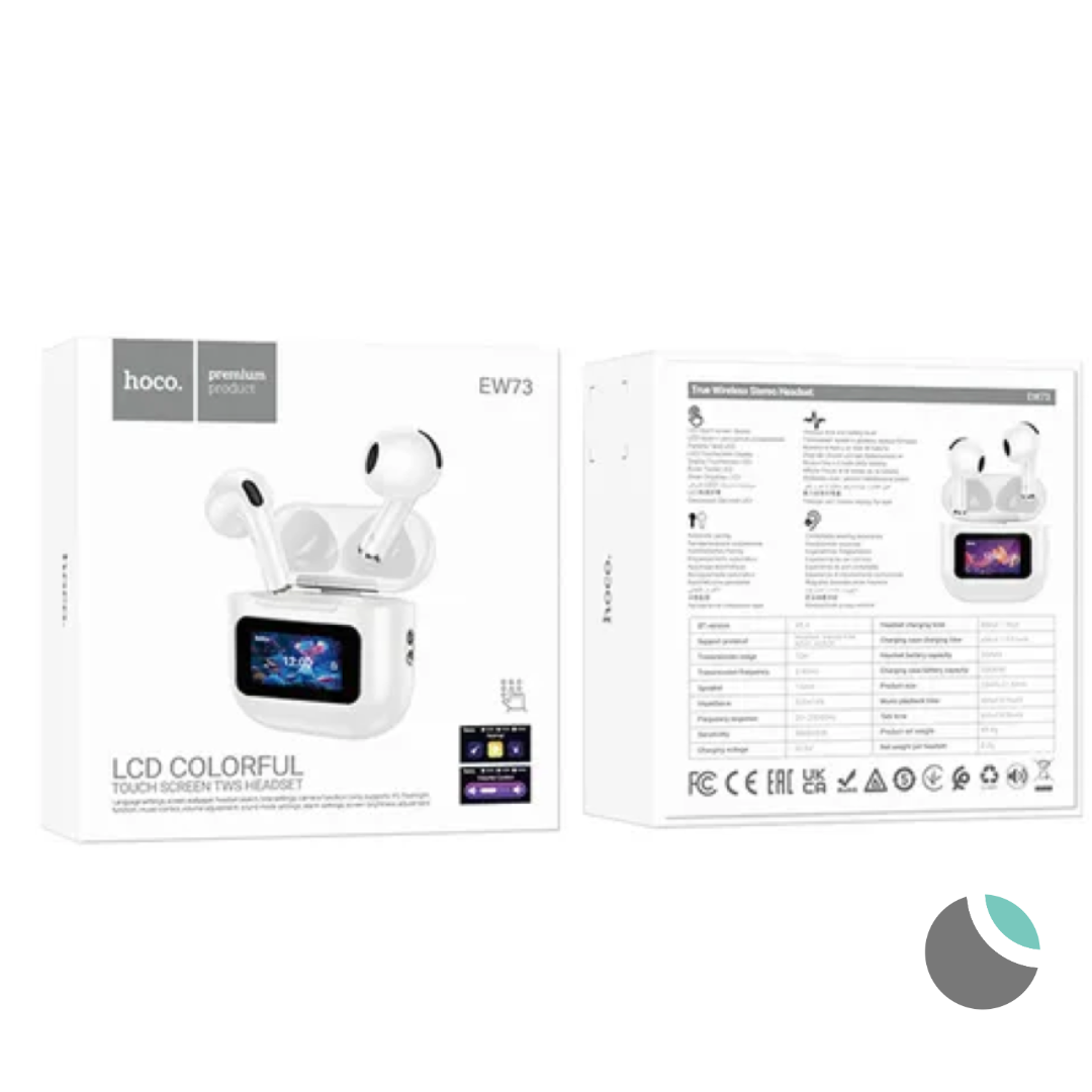 Audífono Inalámbrico con Pantalla Hoco EW73