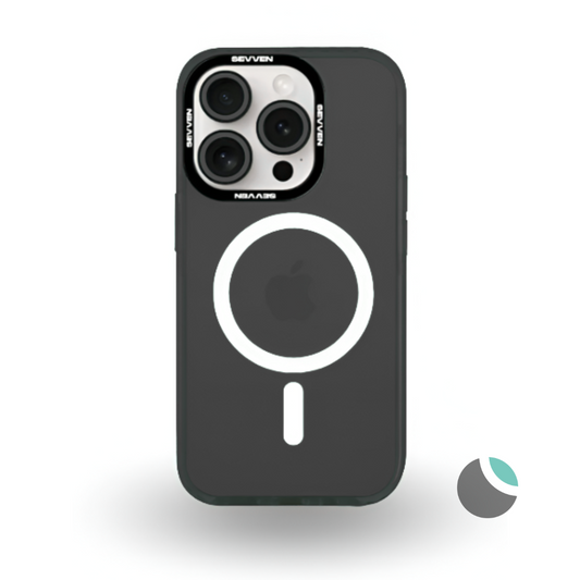 Carcasa SEVVEN Magsafe con Protector de Camara Negro
