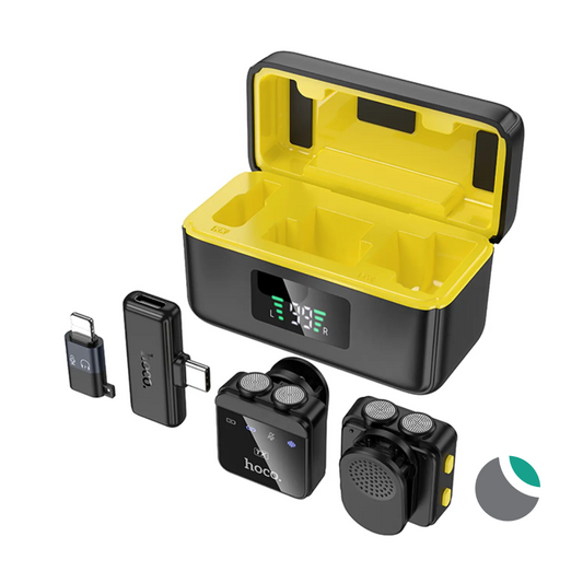 Microfono Dual Hoco Inalámbrico para Iphone