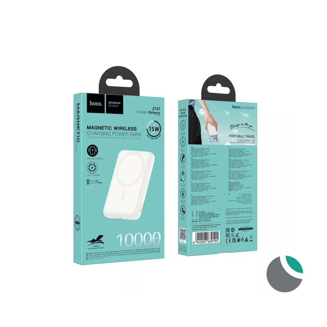 Bateria portátil Magsafe 10000 Mah Hoco