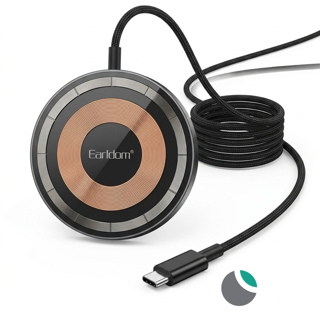 Cargador Inalámbrico 15W Earldom WC26