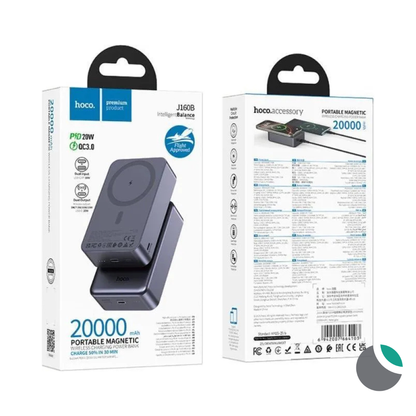 Bateria portátil Magsafe 20.000 Mah Hoco