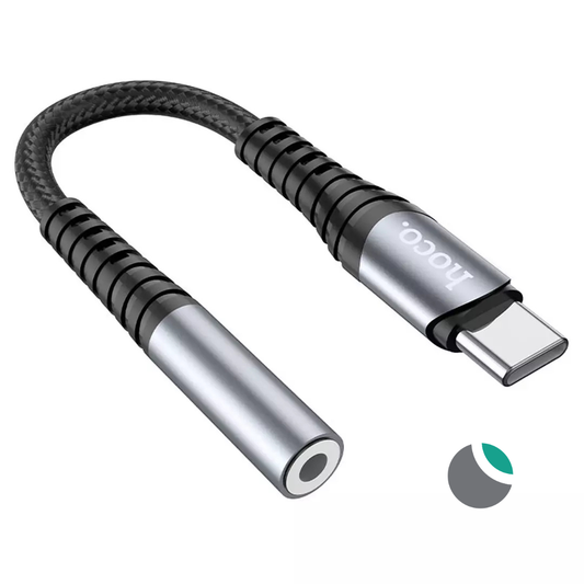 Adaptador Hoco Convertidor de Audio Tipo C a 3.5mm