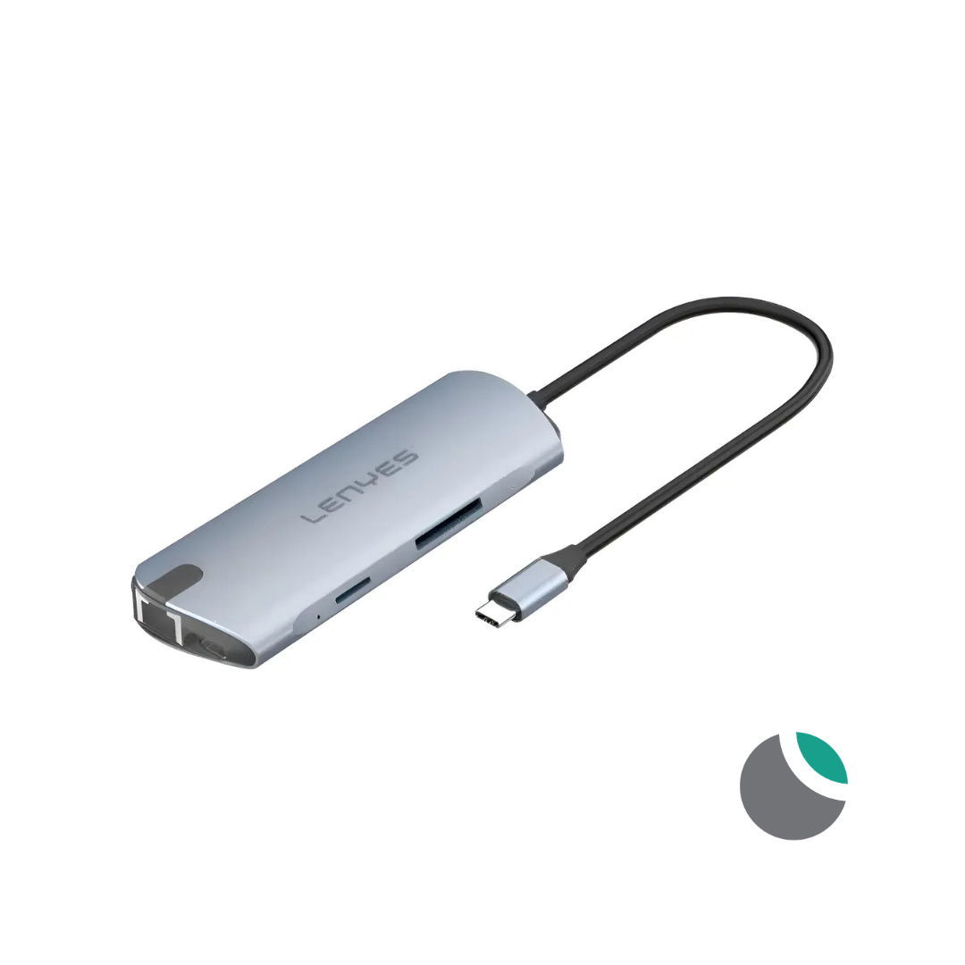 HUB 9 en 1 Lenyes AX125 USB-C