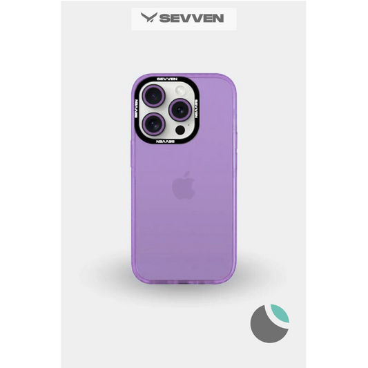 Carcasa SEVVEN con Protector de cámara Morado