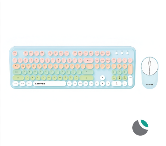 Set Teclado y Mouse Inalámbrico Lenyes