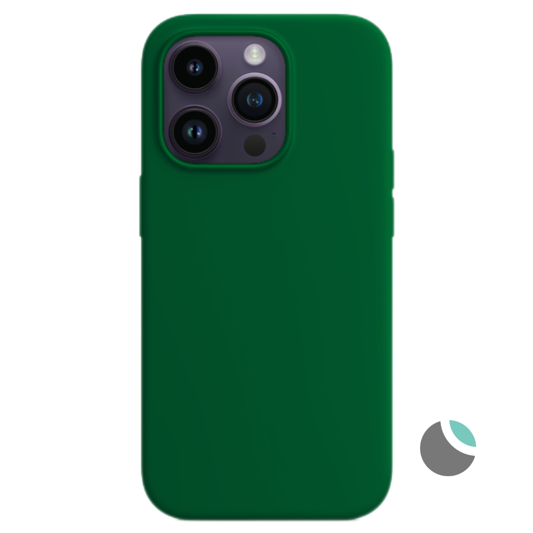 Carcasa para iPhone silicona Soft verde