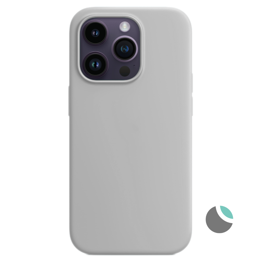Carcasa para iPhone silicona Soft gris