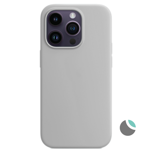 Carcasa para iPhone silicona Soft gris
