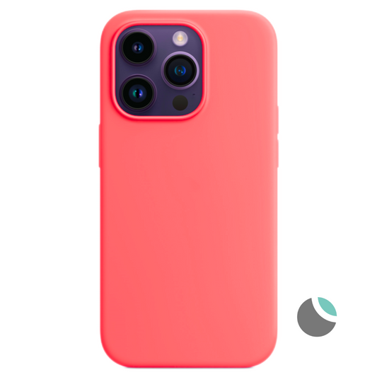 Carcasa para iPhone silicona Soft Rosado Salmón