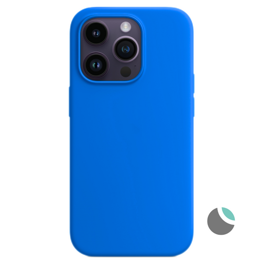 Carcasa para iPhone silicona Soft Azul